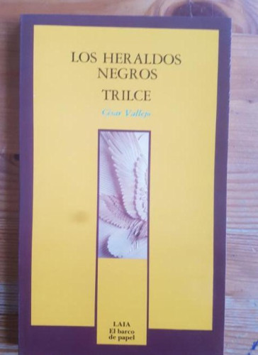 Portada del libro de Heraldos negros, los