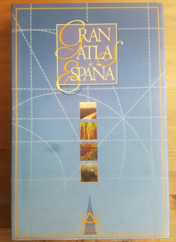 Portada del libro de GRAN ATLAS DE ESPAÑA Servicio de Estudios del Departamento Cartográfico de Aguilar