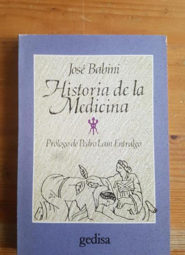 Portada del libro de Historia de la medicina