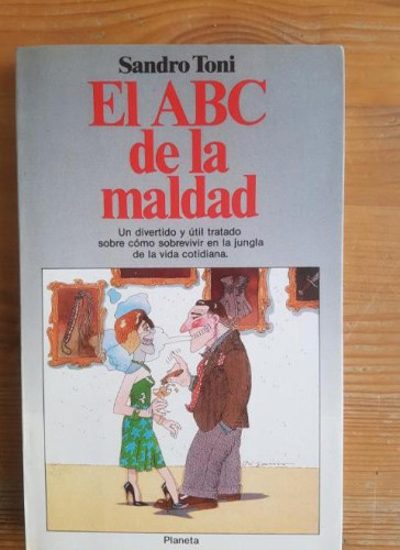 Portada del libro de ABC de la maldad, el