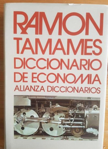 Portada del libro de Diccionario de economia