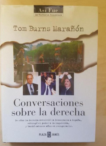 Portada del libro de Conversaciones sobre la derecha (Así fue)