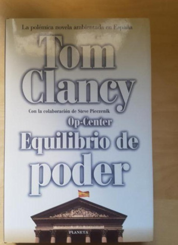 Portada del libro de Op-center, equilibrio de poder
