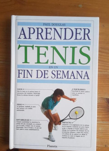 Portada del libro de Aprender tenis en un fin de semana