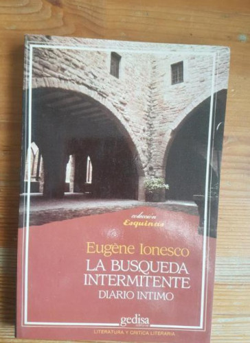 Portada del libro de La busqueda intermitente