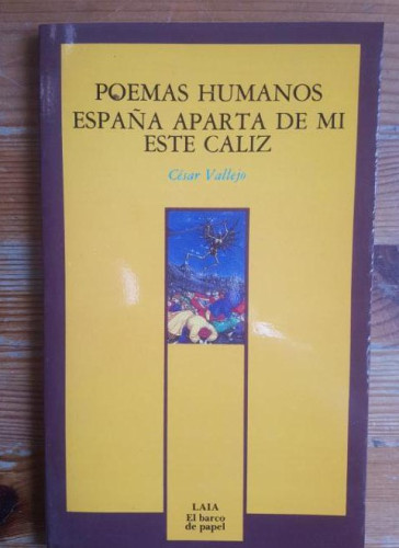 Portada del libro de Poemas humanos - España aparta de mi ese caliz