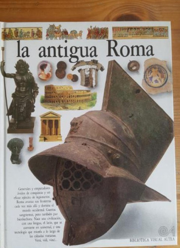 Portada del libro de La antigua Roma (Eyewitness Series in Spanish)