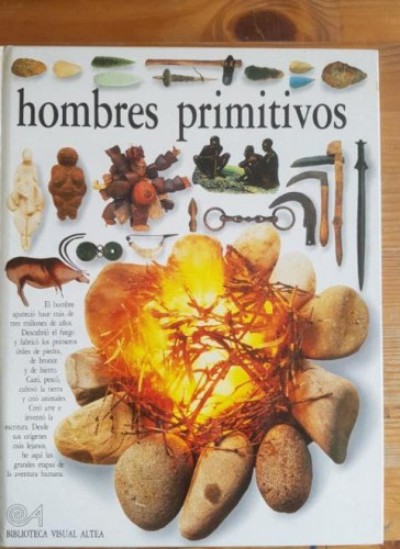 Portada del libro de Hombres primitivos VVAA Publicado por Altea (1992) 64 pp