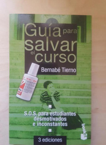 Portada del libro de Guia para salvar el curso (booket)