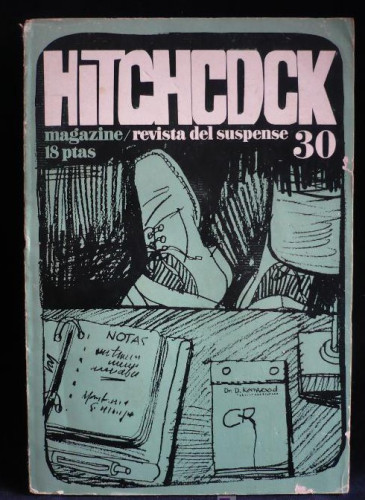 Portada del libro de HITCHCOCK. REVISTA DE SUSPENSE. ED.HYMSA.1965. SEIS RELATOS SUSPENSE.