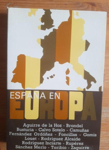 Portada del libro de España en Europa: Aspectos políticos, económicos y sociales de la integración en la CEE vv.aa.