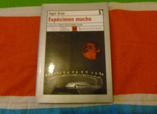 Portada del libro de Espécimen macho (OL)
