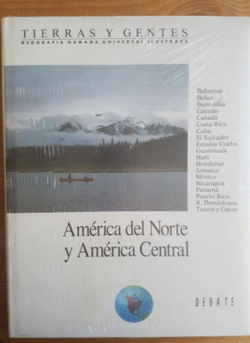 Portada del libro de América del Norte y América Central Aa. Vv. Publicado por Debate, España (1990) 168pp