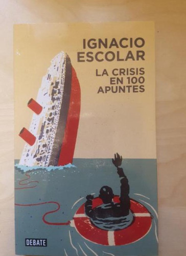 Portada del libro de La crisis en 100 apuntes (Sociedad)