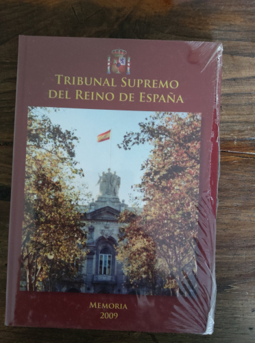 Portada del libro de TRIBUNAL SUPREMO DEL REINO DE ESPAÑA
