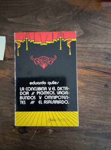 Portada del libro de LA CONCUBINA Y EL DICTADOR (DEDICATORIA A Berlanga)