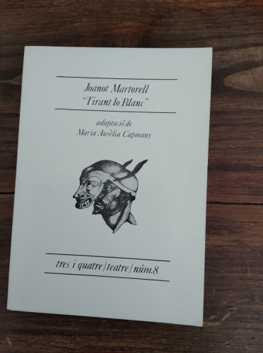 Portada del libro de TIRANT LO BLANC 
