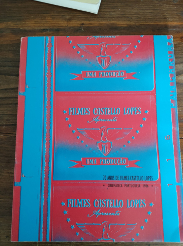 Portada del libro de Filmes castello Lopes. 70 años de filmes