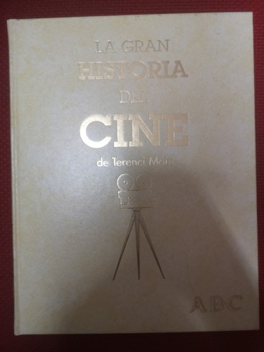 Portada del libro de LA GRAN HISTORIA DEL CINE TOMO 1 Y 2. 