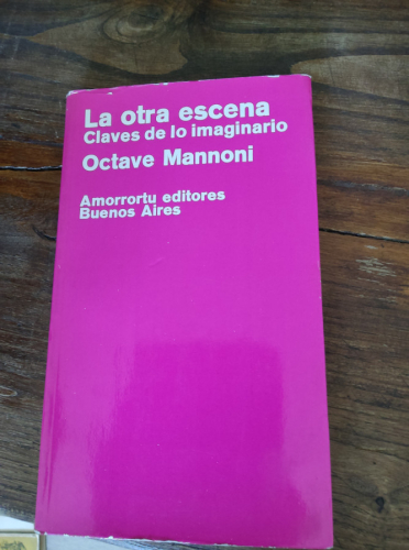 Portada del libro de LA OTRA ESCENA. CLAVES DE LO IMAGINARIO
