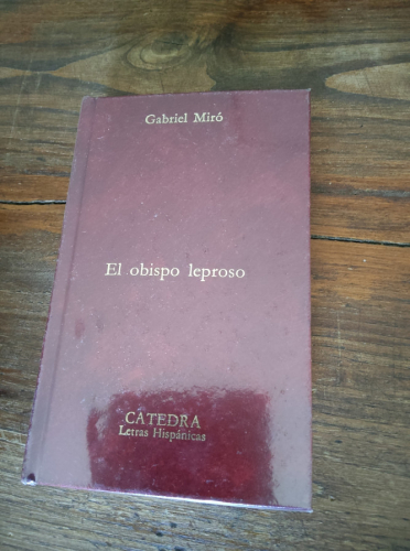 Portada del libro de EL OBISPO LEPROSO