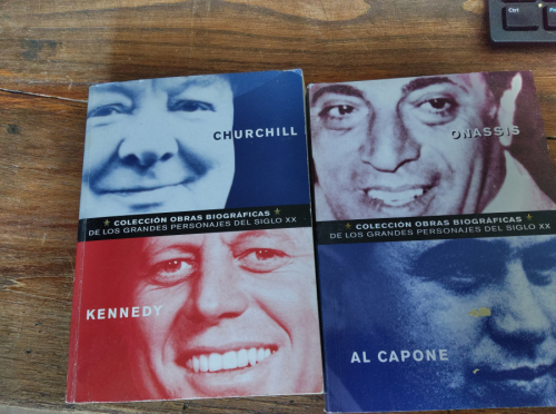 Portada del libro de COLECCIÓN OBRAS BIOGRÁFICAS DE LOS GRANDES PERSONAJES DEL SIGLO XX (2 TOMOS)