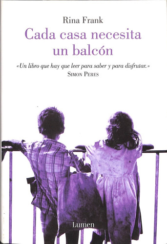 Portada del libro de UNA CASA CON BALCON.