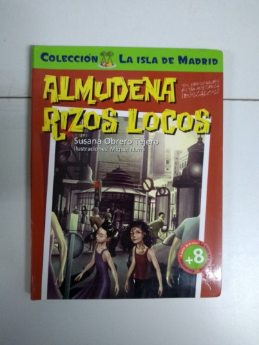 Portada del libro de Almudena, rizos locos