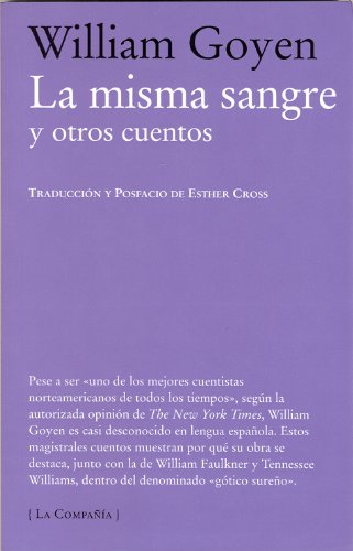 Portada del libro de LA MISMA SANGRE Y OTROS CUENTOS