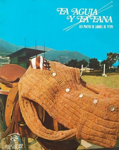 Portada del libro de LA AGUJA Y LA LANA, GUÍA PRÁCTICA DE LABORES DE PUNTO