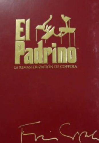 Portada del libro de EL PADRINO, LA REMASTERIZACIÓN DE COPPOLA. 3 DVD'S.