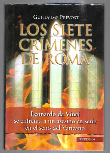 Portada del libro de LOS SIETE CRIMENES DE ROMA 