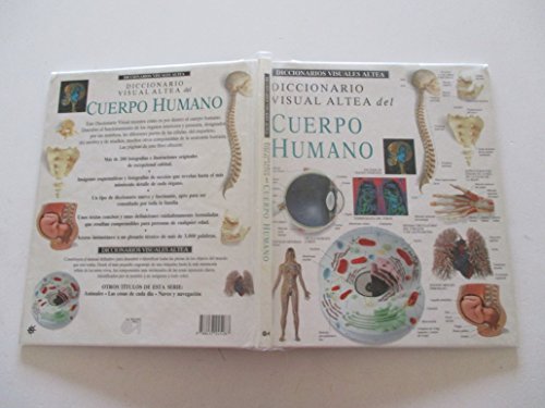 Portada del libro de Diccionario visual Altea del cuerpo humano