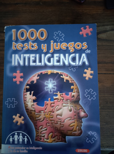 Portada del libro de 1000 TESTS Y JUEGOS