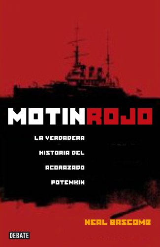 Portada del libro de Motín rojo. La verdadera historia del acorazado "Potemkin"