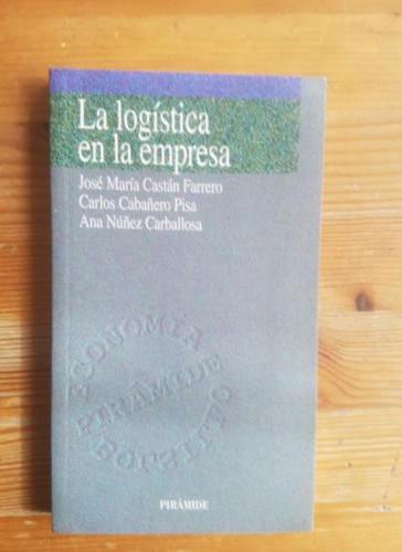 Portada del libro de La logistica en la empresa (Ekonomia)