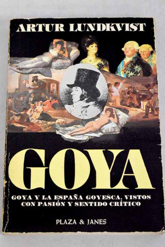Portada del libro de Goya