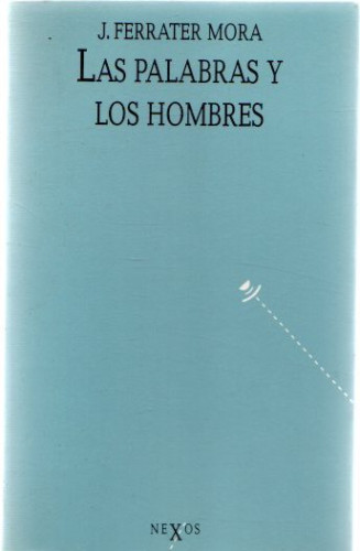 Portada del libro de Las palabras y los hombres .