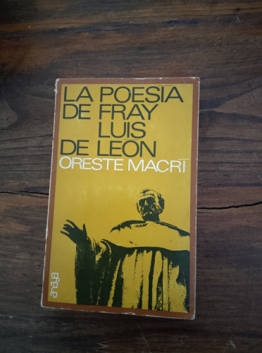 Portada del libro de LA POESIA DE FRAY LUIS DE LEÓN
