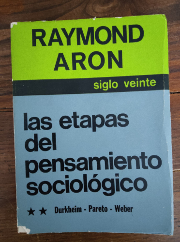 Portada del libro de LAS ETAPAS DEL PENSAMIENTO SOCIOLÓGICO