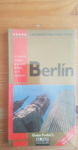 Portada del libro de Berlín Varios Autores Publicado por El País Aguilar (1992) 228pp precintado