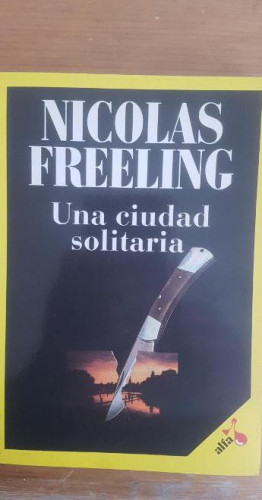 Portada del libro de UNA CIUDAD SOLITARIA