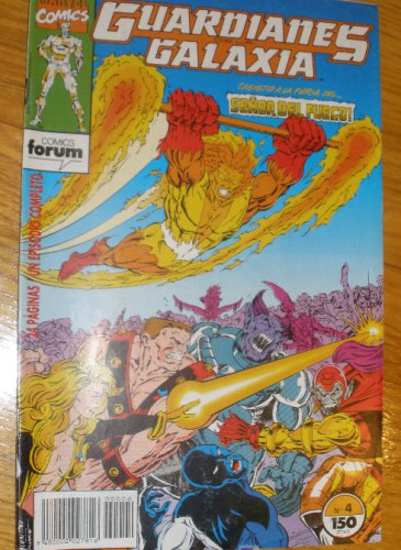 Portada del libro de GUARDIANES GALAXIA. Nº 4.