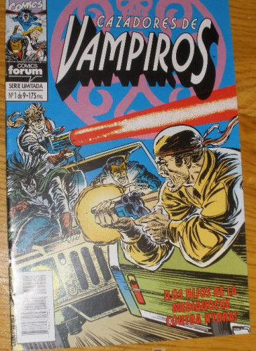 Portada del libro de CAZADORES DE VAMPIROS. Nº 9