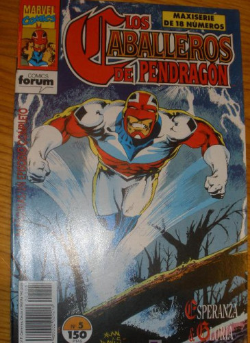 Portada del libro de LOS CABALLEROS DE PENDRAGON. Nº 5.