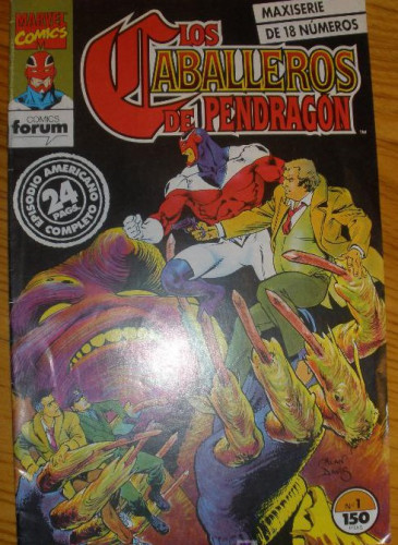 Portada del libro de LOS CABALLEROS DE PENDRAGON. Nº 1