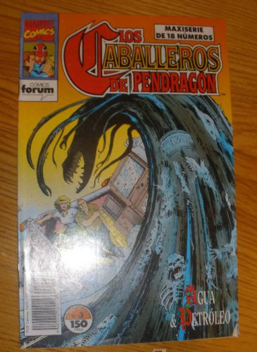 Portada del libro de LOS CABALLEROS DE PENDRAGON. Nº 3