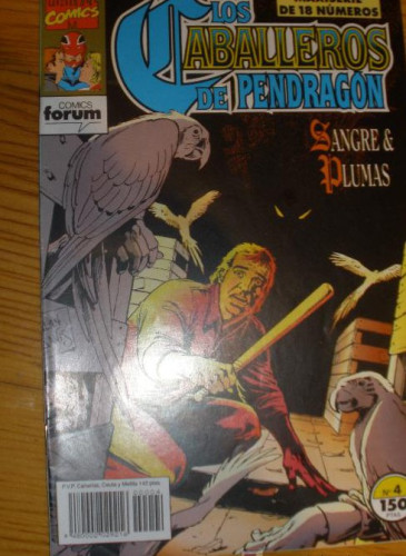 Portada del libro de LOS CABALLEROS DE PENDRAGON. Nº 4