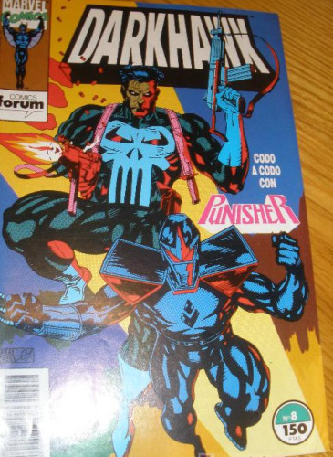 Portada del libro de DARKHAWK.Nº8