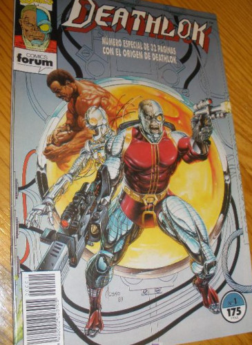 Portada del libro de DEATHLOK.Nº 1
